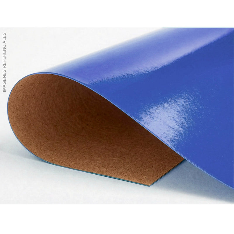 Cartulina Plastificada (49 X 68Cm) (X2) Azul