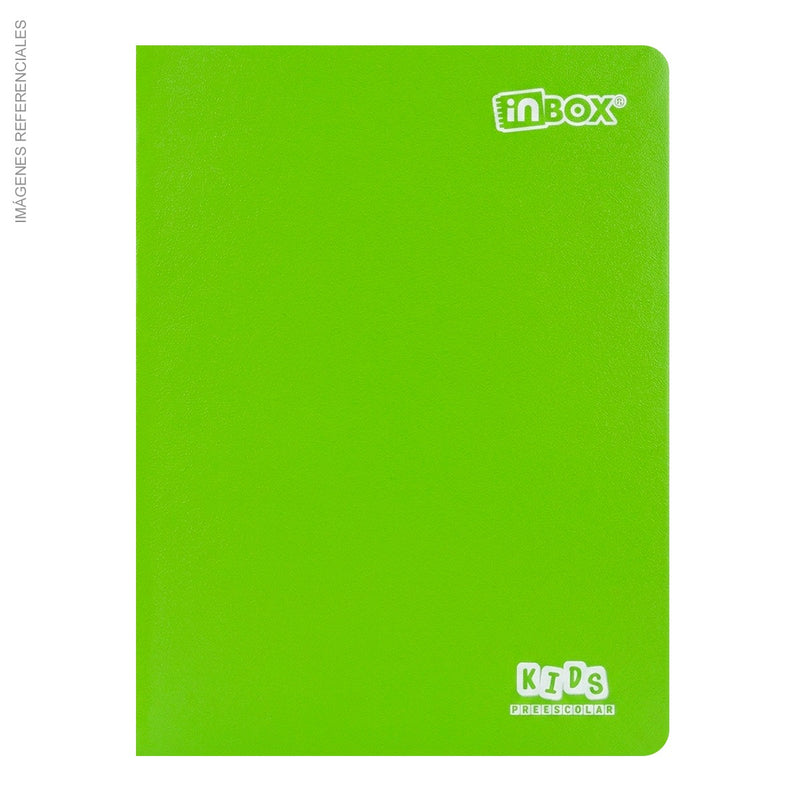 Cuaderno Inbox Kids Grapado A4 72Hj 60Gr Triple Kids Color /Entero Marco Rojo