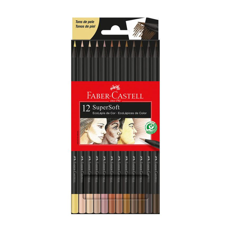 Colores Faber (210713) Supersoft piel x 12