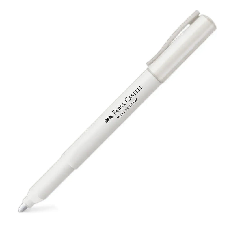 Marcador Faber Castell Permanente Blanco