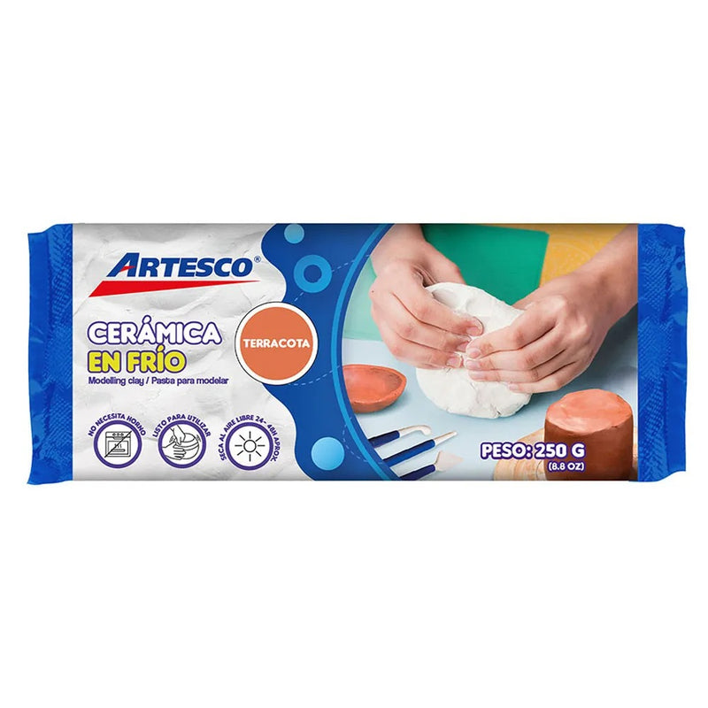 Cerámica Artesco  En Frio En Barra Terracota  250Gr