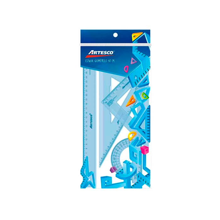 Estuche Geometrico Artesco Eco Pp 30 Cm