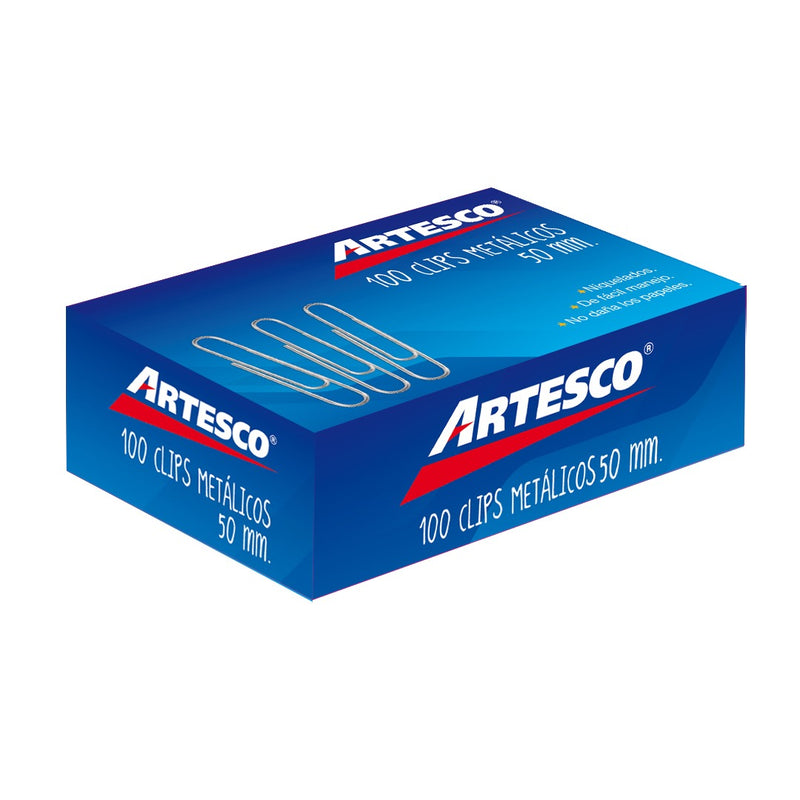 Clip Metalico Artesco 50Mm X100 Pla