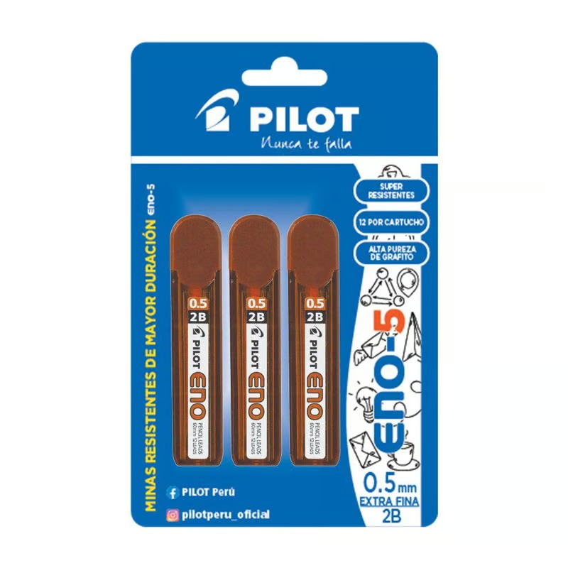 Minas Pilot PL-5ENOG-3Pk 2B - Blister