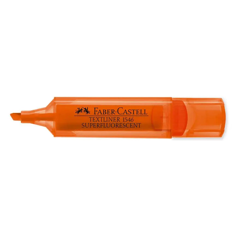 Resaltador Faber Textliner (48/1546) P/Biselada Naranja