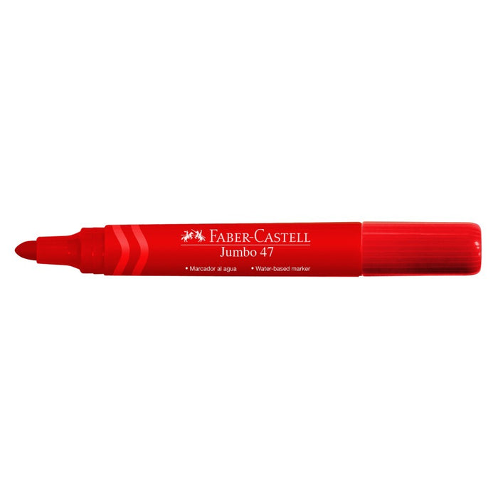 Plumon Faber Jumbo (47) P/Gruesa 3.6 mm Rojo