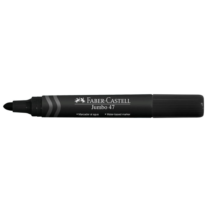 Plumon Faber Jumbo (47) P/Gruesa 3.7mm Negro