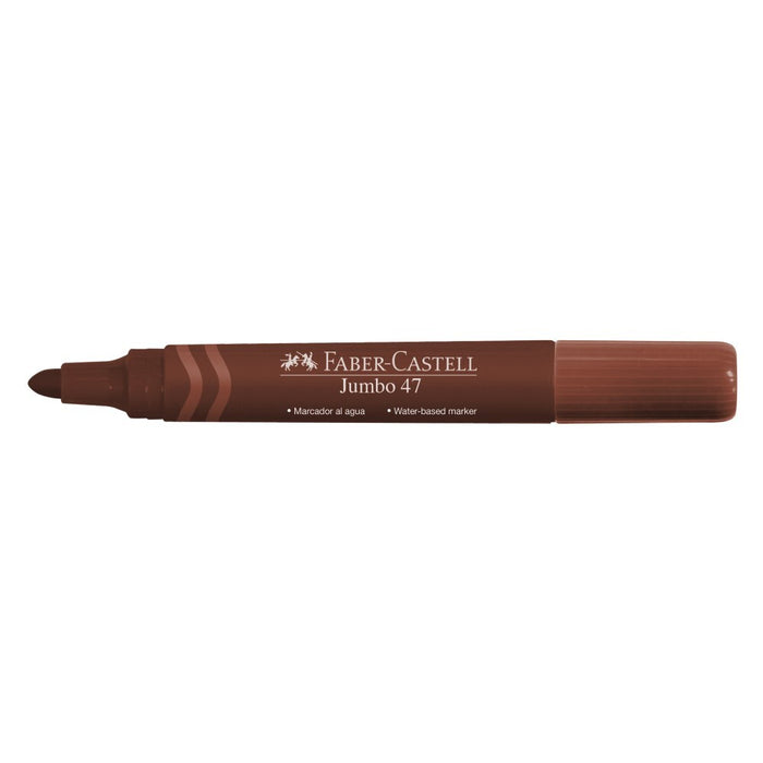 Plumon Faber Jumbo (47) Punta Gruesa 3.7mm Color Marron