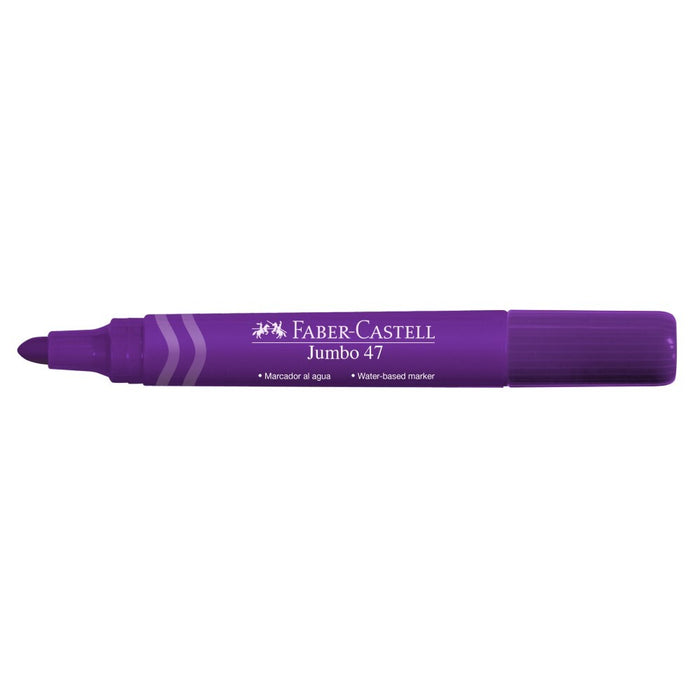 Plumon Faber Jumbo (47) P/Gruesa 3.7mm Violeta