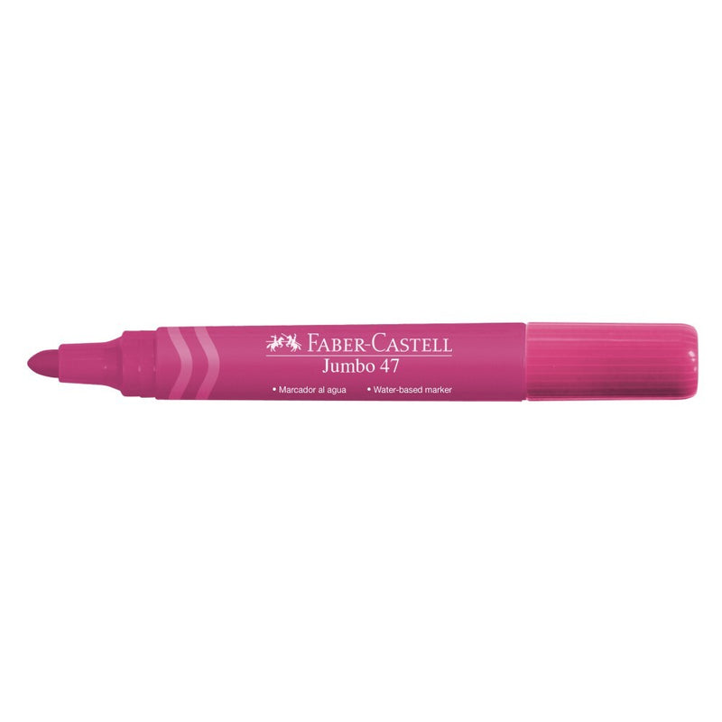 Plumon Faber Jumbo (47) P/Gruesa 3.7mm Rosado