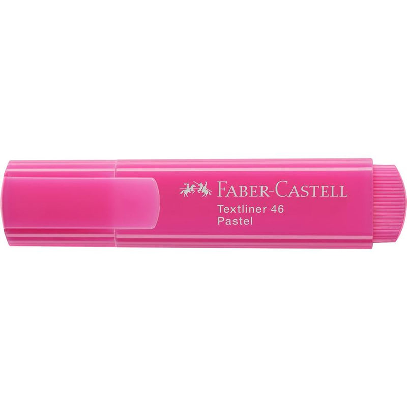 Resaltador Faber Textliner (48/1546) P/Biselada Rosado