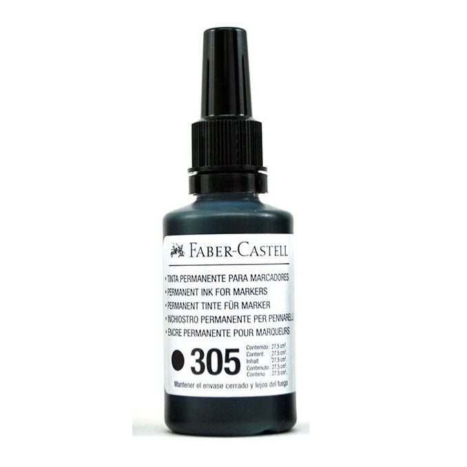 Tinta Faber P/Marcador Permanente (305) Negro