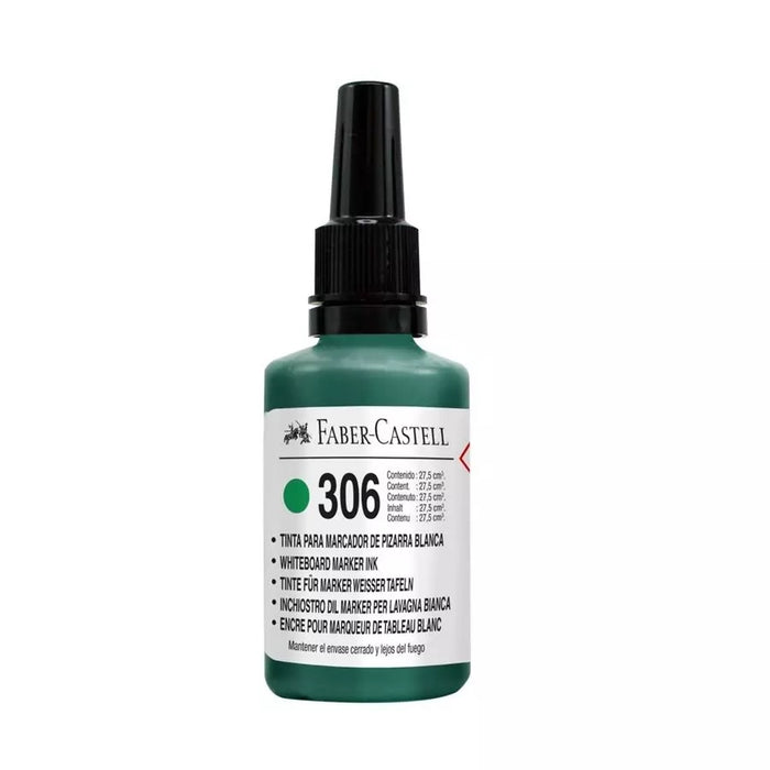 Tinta Faber (306) Para Marcador D/Pizarra Jumbo 126 Verde