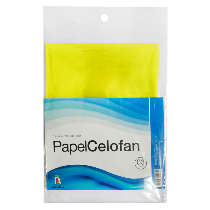 Papel Celofán Color - utiles.com.py