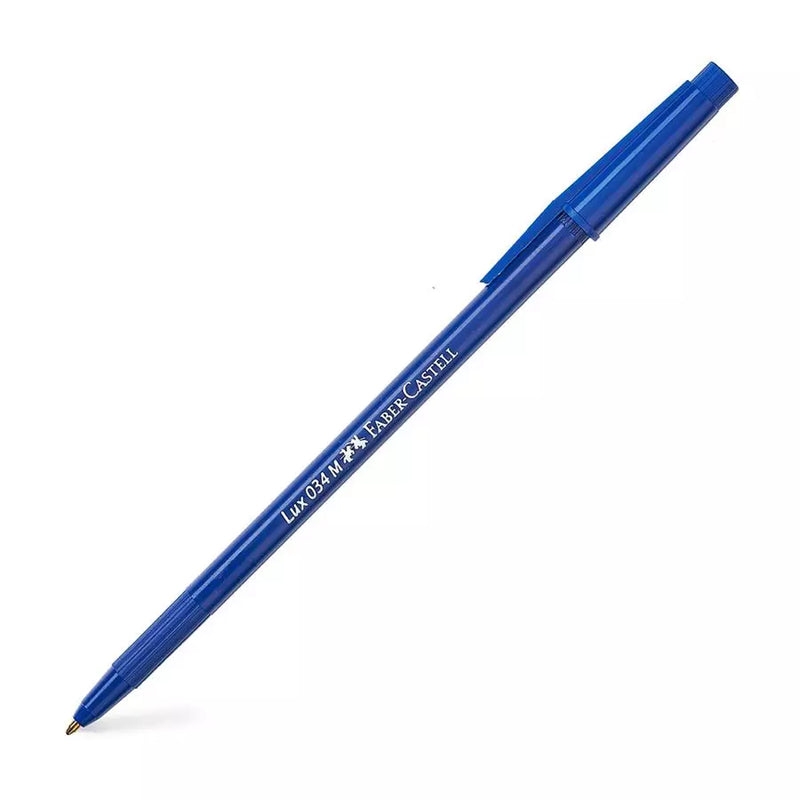 Boligrafo Faber T/Sec (034) P/Media 1.00mm Azul - 1 und