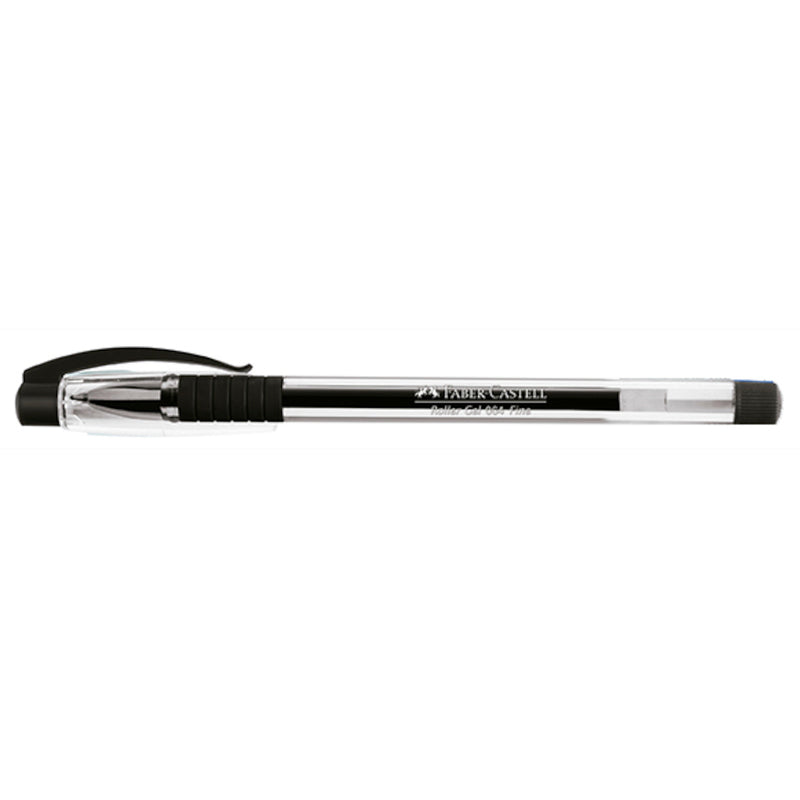 Boligrafo Faber T/Gel (064) P/Fina 0.5Mm C/Grip Negro