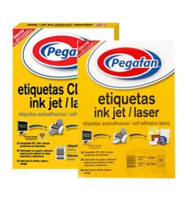 Etiqueta Adhesiva para Impresión Pegafan (A4-005 38.1x99mm) x700und