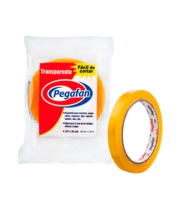 Cinta Adhesiva Transparente Pegafan (3/4"X72Yds)