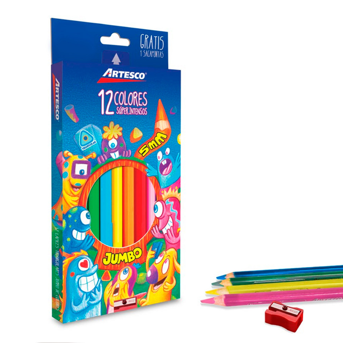 Colores Artesco Jumbo Triangular x12