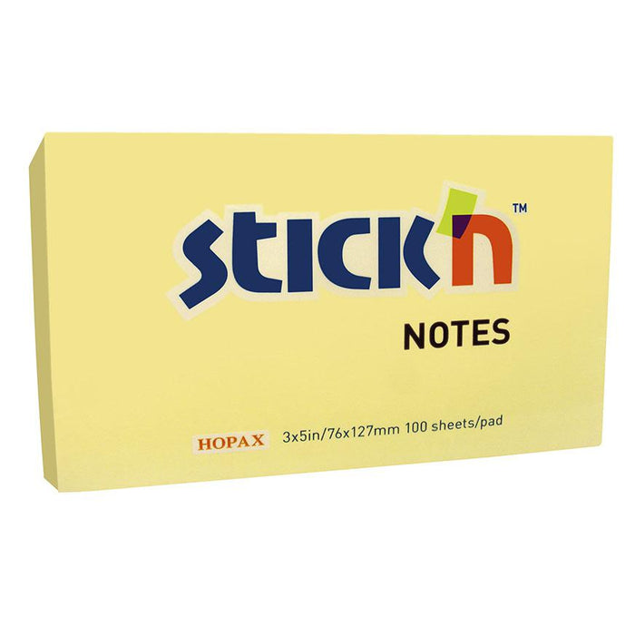 Notas Stick'N (21009) 3X5" (100Hjs) Amarillo