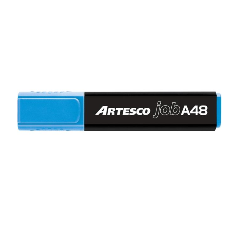 Resaltador Artesco Job P/Biselada Celeste