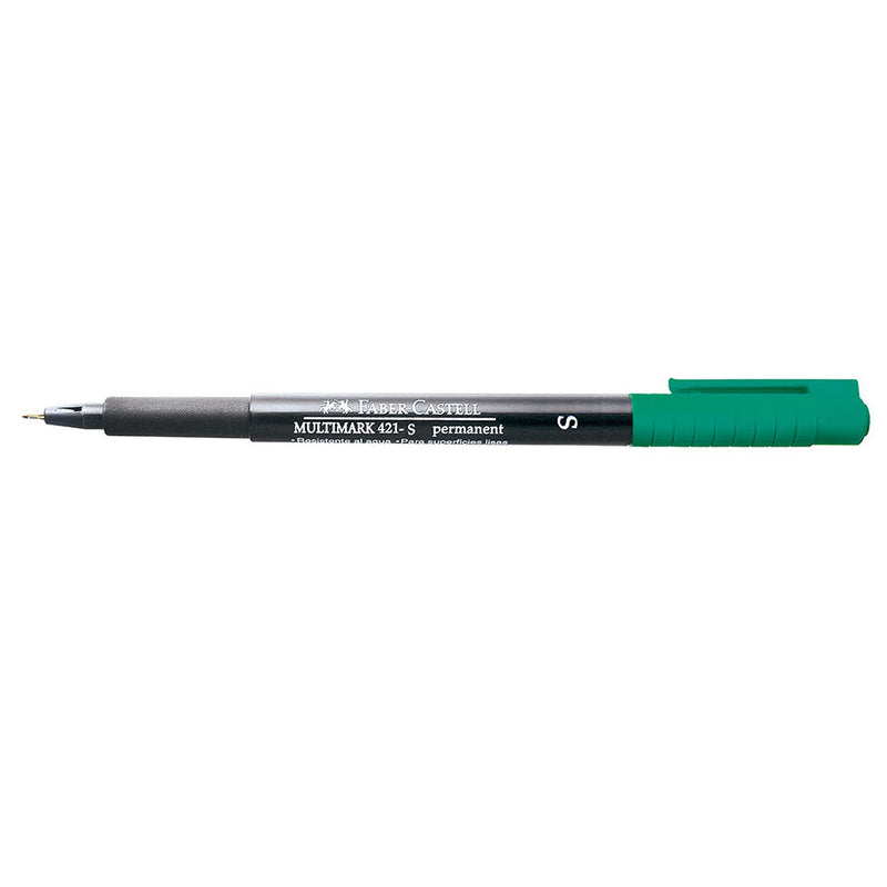 Plumon Faber Permanente Multimark (421S) P/Sup.Fina Verd
