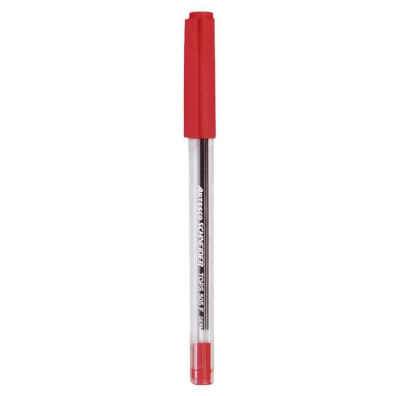 Boligrafo Artesco Tops Tinta Seca (505F) Punta Fina 0.3 mm Color Rojo