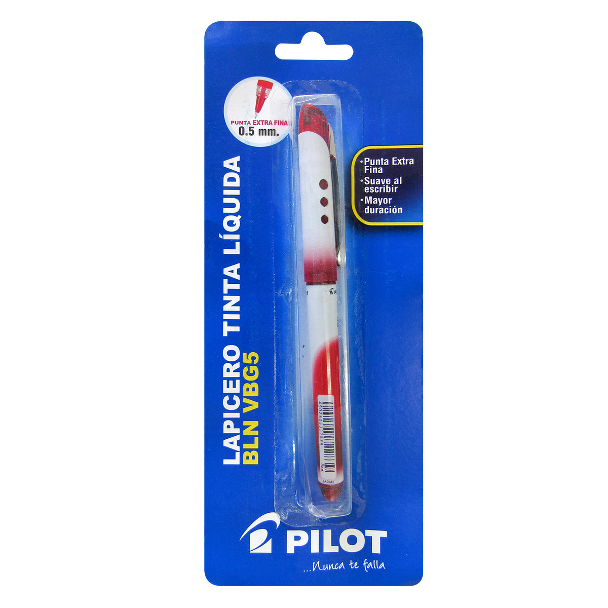 Bolígrafo Pilot Tinta Gel Wingel Grip 0.5 mm Rosado — Comercial Li
