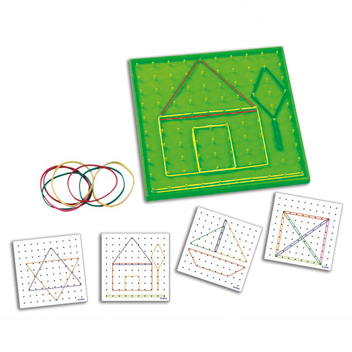 Juego Didactico Evaflex (Pt-Ev00605) Geoplano