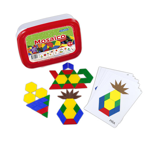 Juego Didactico Evaflex (Pt-Ev00542) Mosaico (X220)