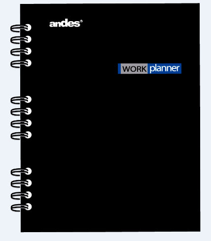 Planeador Andes Espiral Carta (43124) Work Planner (134Hjs)