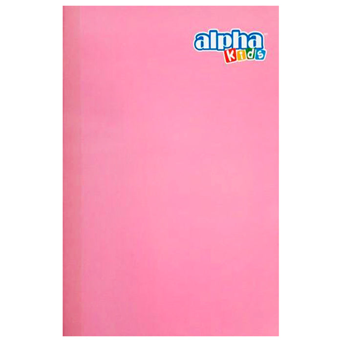 Cuaderno Alpha Grapado Carta (47206) Kids (80Hjs) Kids 2x2