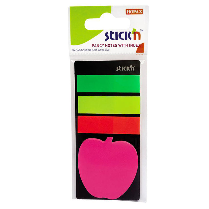 Banderitas Stick'N (21475) 3 Colores + Nota Manzana