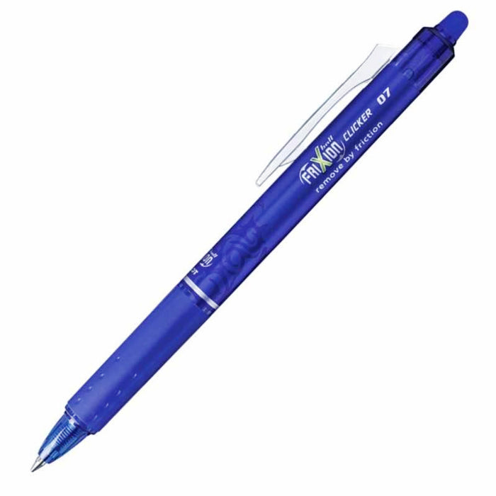 Bolígrafo Pilot Frixion Clicker (Blrt-Fr7) Borrable 0.7 mm. Azul