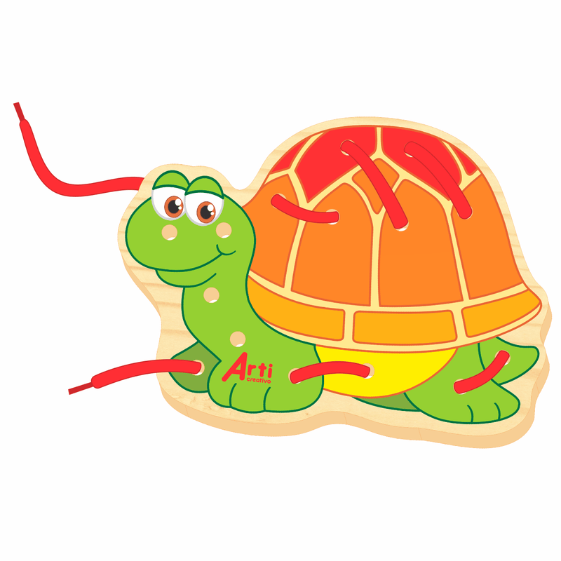 Juego Didáctico Arti Creativo Pasador Tortuga