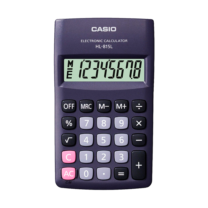 Calculadora Casio D Bolsillo (Hl-815L) 8dig