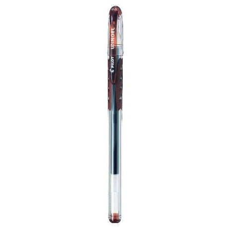 Bolígrafo Pilot Tinta Gel Wingel Grip 0.5mm Marrón