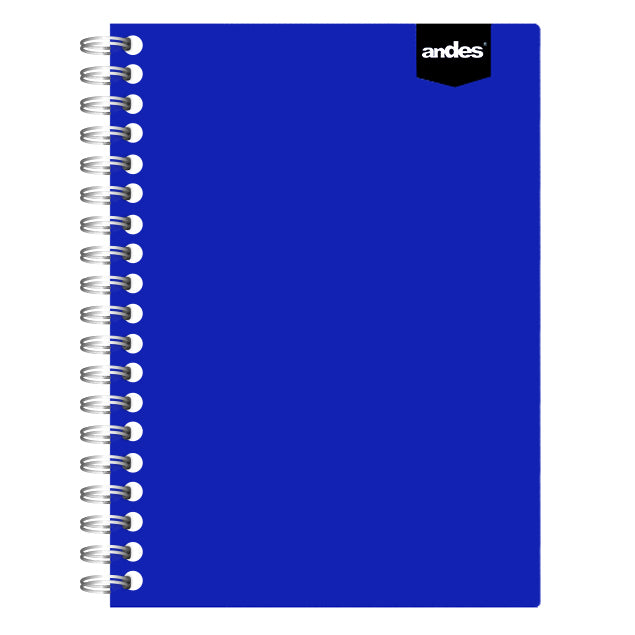 Cuaderno Andes Espiral A4 Andes Color (100Hjs) Rayado