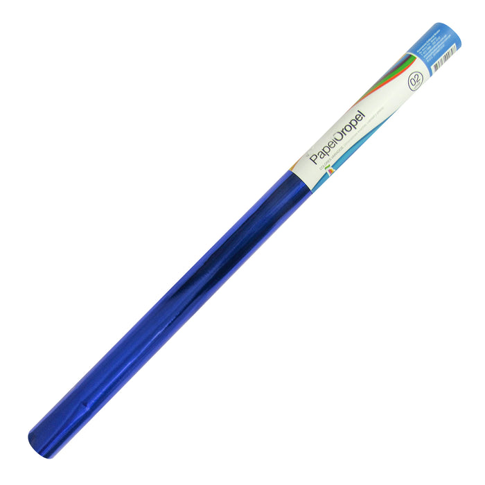 Papel  Oropel (X2) Azul