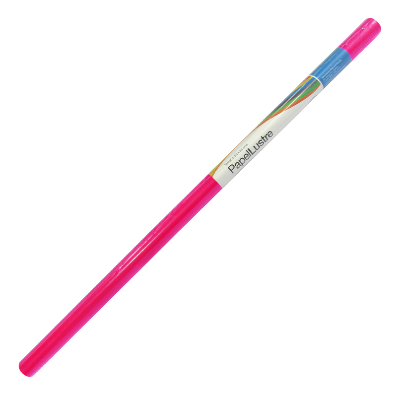 Papel Lustre (X3) Fucsia