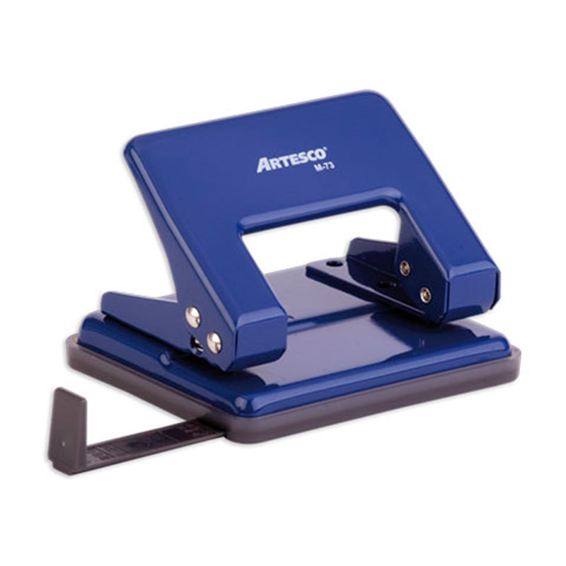 Perforador Artesco D/Metal (M-73) 2 Huecos Azul (18-25 Hjs)