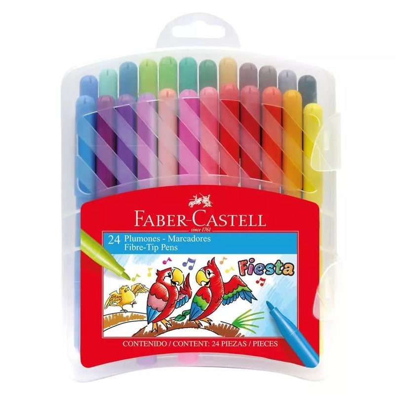 Plumon Faber Fiesta 45 (555317) Est Rigido x24 PZS