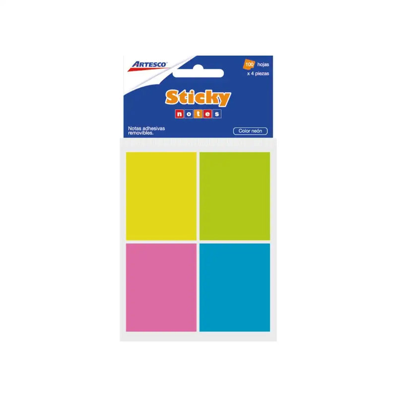 Nota Artesco Adhesiva 1.5X24Tacx100H Neon (653)