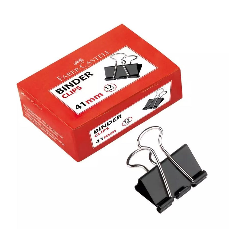Binder Clips Faber 1 5/8" (41Mm)