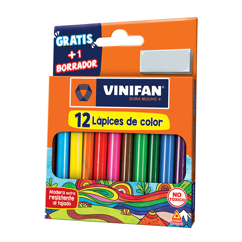 Colores Vinifan Delg (77125) 17.6 mm Triang Cortos (X12)