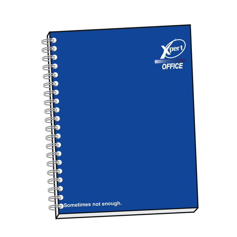 Cuaderno Espiral X-Pert B-5 (19x25cm) 150 Hojas (56grs) Tapa dura  Office Cuadriculado