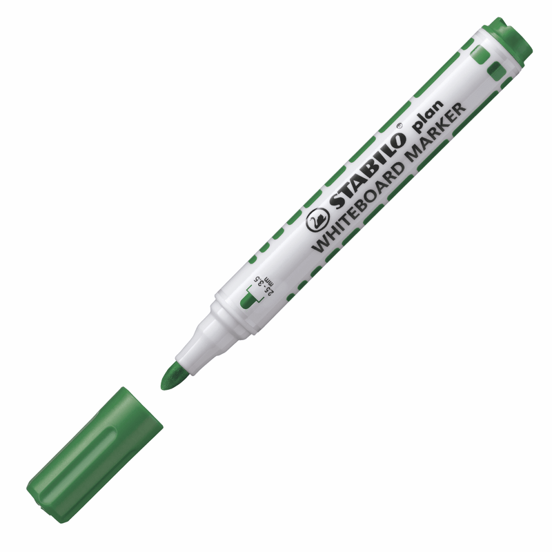 Marcador Stabilo Plan Verde  Para Pizarra Acrilica 641/361