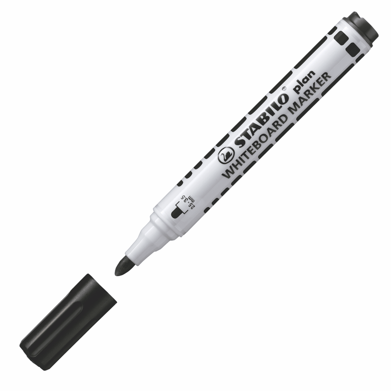 Marcador Stabilo Plan Negro Para Pizarra Acrilica 641/461