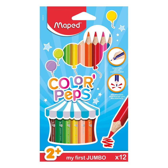 Colores Maped (834010) Jumbo 4.7mm (X12)