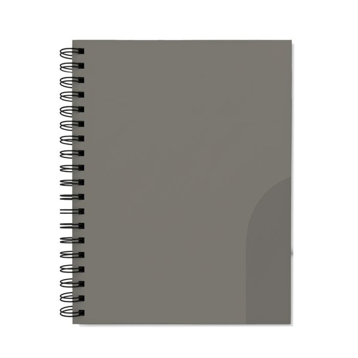 Cuaderno Gnottas Espiral A4 Tapa Dura Unicolor (160Hjs) Cuadriculado